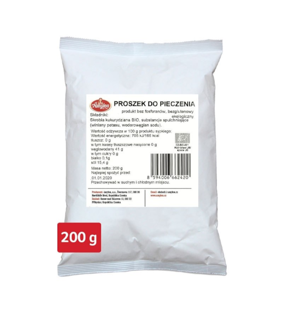 Proszek do pieczenia 200g AMYLON BIO