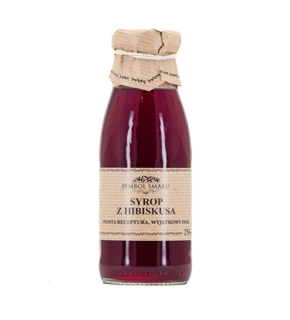 Syrop z hibiskusa 250ml SYMBOL SMAKU
