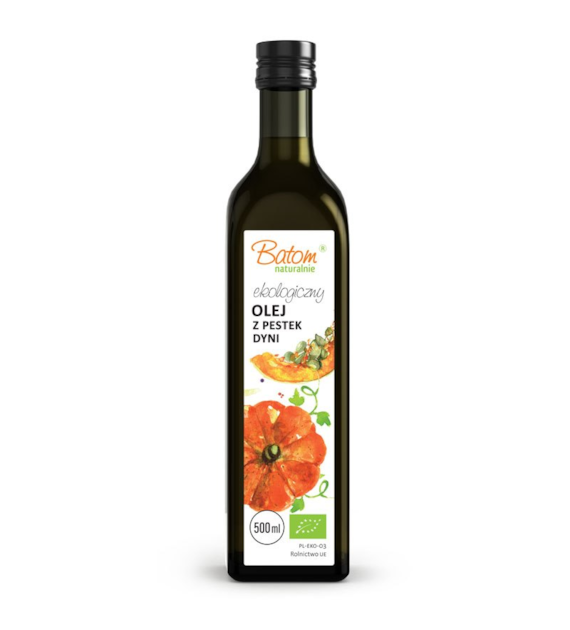 Olej z pestek dyni 500ml BATOM BIO