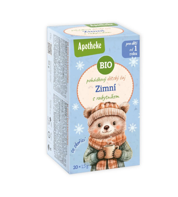 Herbatka dla dzieci Bajkowa zimowa dzika róża rokitnik ekspres 20T APOTHEKE BIO