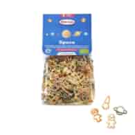 Makaron pszenny dla dzieci Space trójkolorowy 200g DALLA COSTA BIO