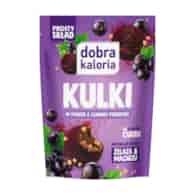 Przekąska daktylowa Kulki z czarnej porzeczki w pudrze bez cukru 65g DOBRA KALORIA