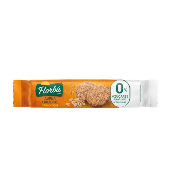 Ciasteczka owsiane bez dodatku cukru 150g FLORBU