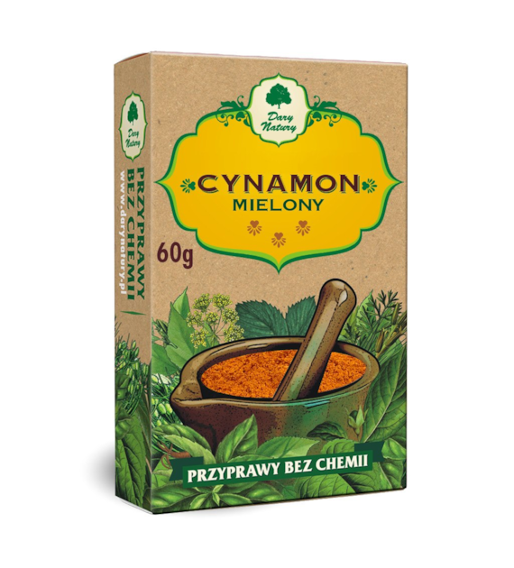 Cynamon mielony 60g DARY NATURY