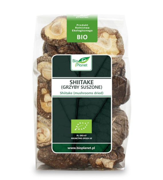 Grzyby suszone Shiitake 50g BIO PLANET BIO