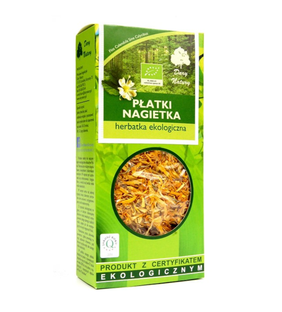 Herbatka Nagietek płatki 25g DARY NATURY BIO