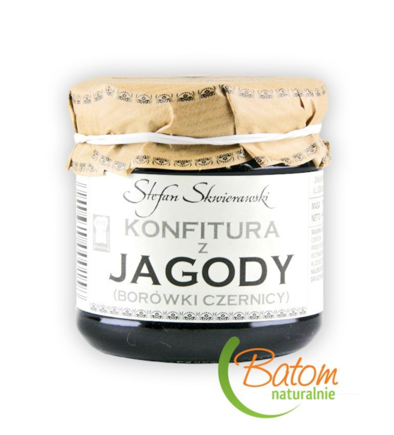 Konfitura z jagody niskosłodzona 200g SKWIERAWSKI