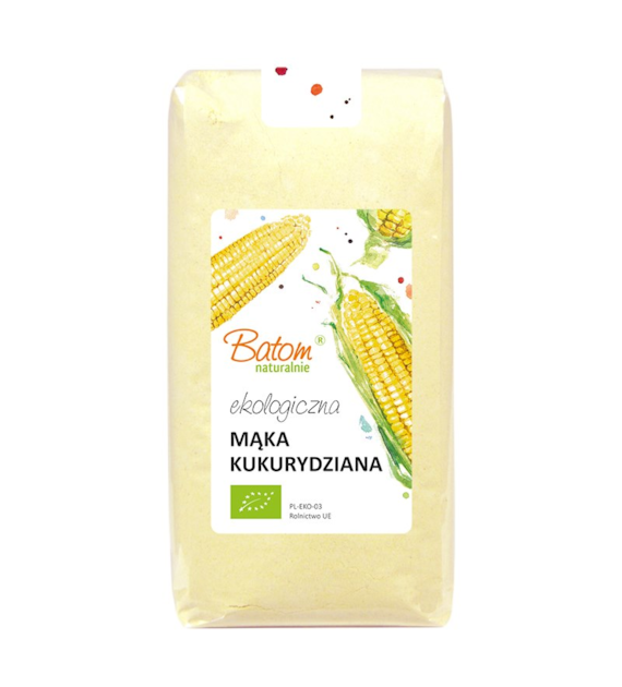 Mąka kukurydziana 500g BATOM BIO