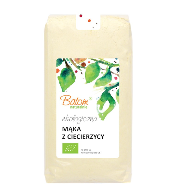 Mąka z ciecierzycy 500g BATOM BIO