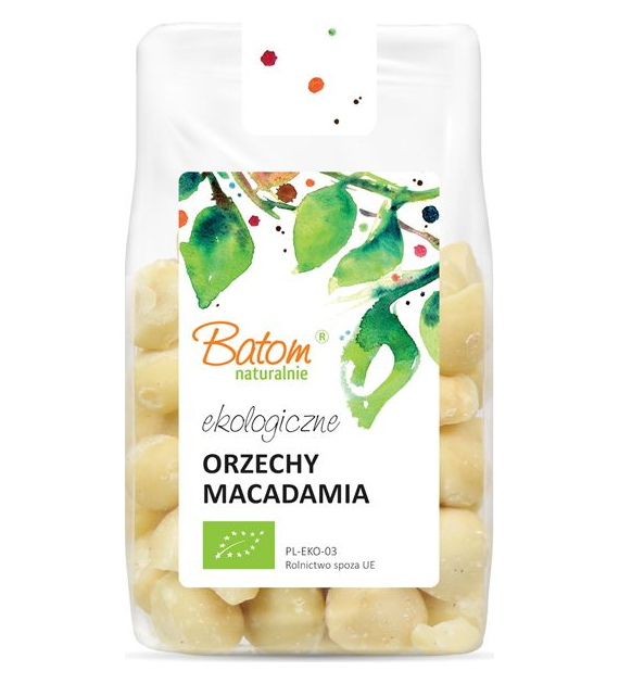 Orzechy makadamia (macadamia) 75g BATOM BIO