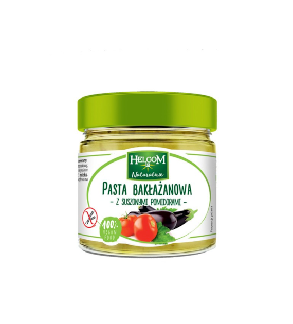 Pasta bakłażanowa z suszonymi pomidorami 190g HELCOM
