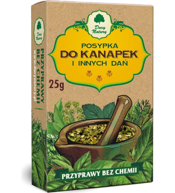 Posypka do kanapek 25g DARY NATURY