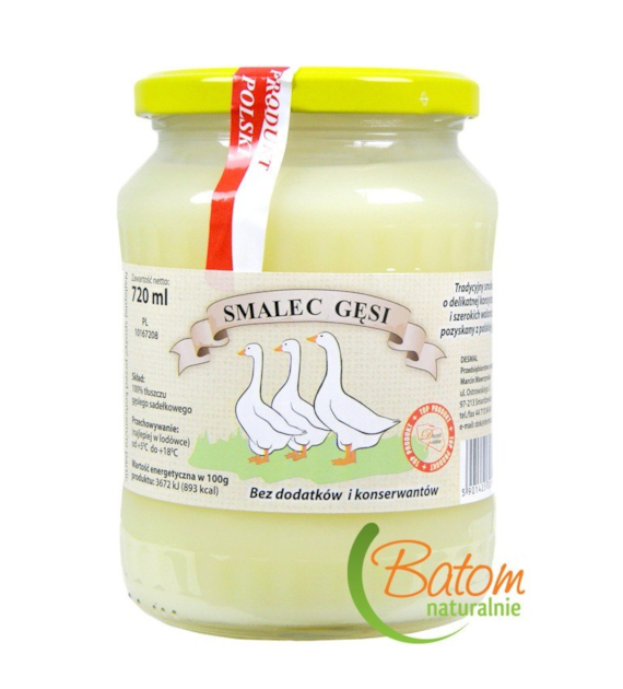 Smalec gęsi 720ml DESMAL