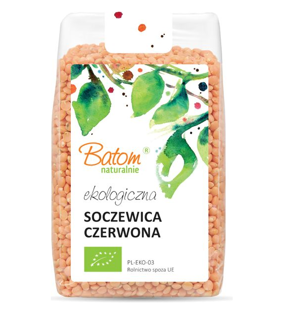 Soczewica czerwona 250g BATOM BIO