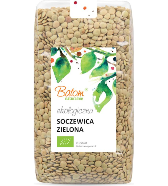 Soczewica zielona 1kg BATOM BIO