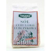 Sól cebulowo - lubczykowa 175g VISANA