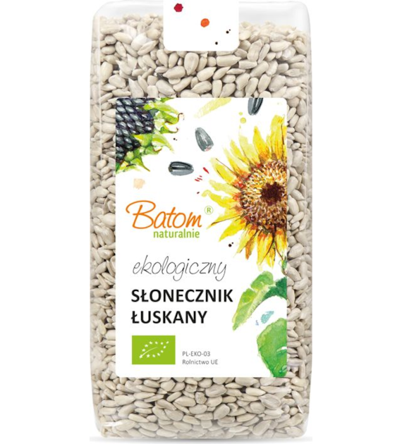 Słonecznik łuskany 500g BATOM BIO