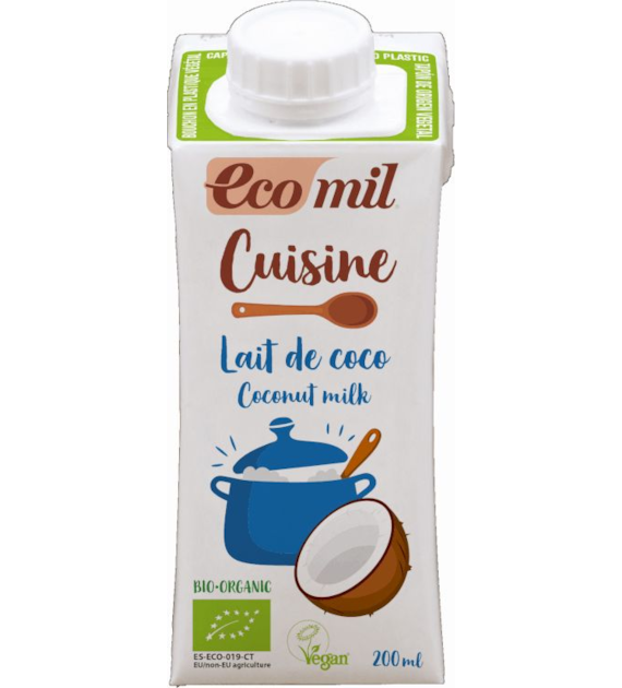 Śmietanka kokosowa 200ml ECOMIL BIO