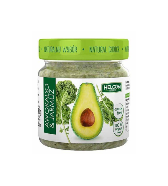 Pasta z awokado i jarmużu 180g HELCOM