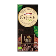 Czekolada gorzka 100% 100g TORRAS BIO