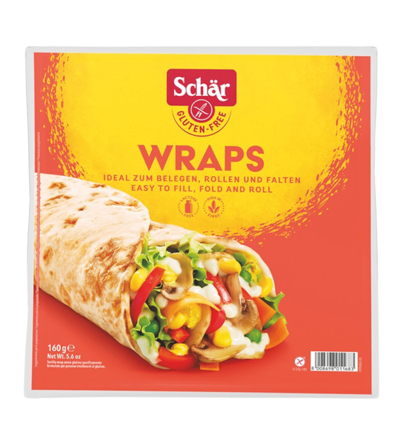 Wrapy tortilla bezglutenowe 160g SCHAR