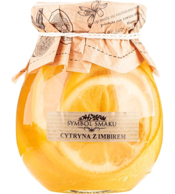 Cytryny w syropie z imbirem 260g SYMBOL SMAKU