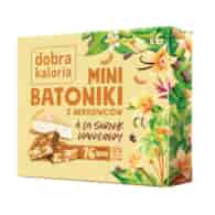 Mini batoniki z nerkowców à la sernik waniliowy bez cukru 102g DOBRA KALORIA