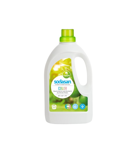 Płyn do prania kolor Limonka 1.5l SODASAN