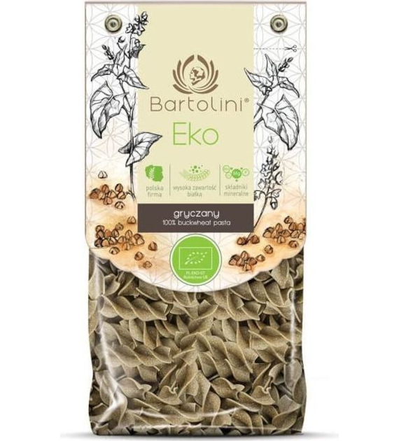 Makaron gryczany świder nr 4 250g BARTOLINI BIO