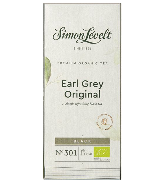 Herbata Earl Grey Original czarna ekspres 20T SIMON LÈVELT BIO