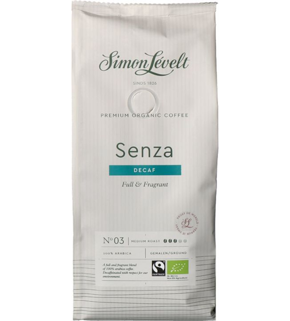 Kawa Senza bezkofeinowa mielona 250g SIMON LÈVELT BIO