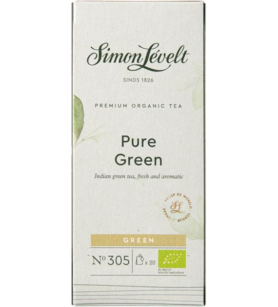 Herbata Pure Green zielona ekspres 20T SIMON LÈVELT BIO