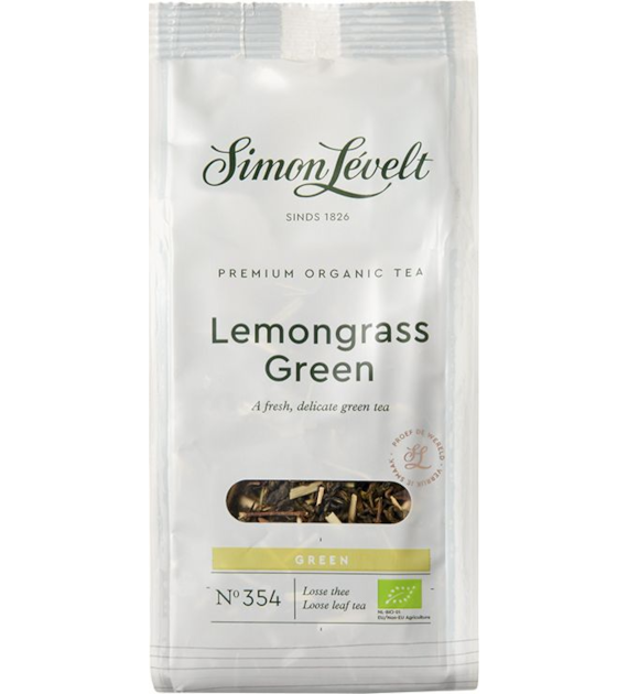 Herbata Lemongrass Green zielona 90g SIMON LÈVELT BIO