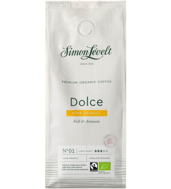 Kawa Dolce mielona 250g SIMON LÈVELT BIO
