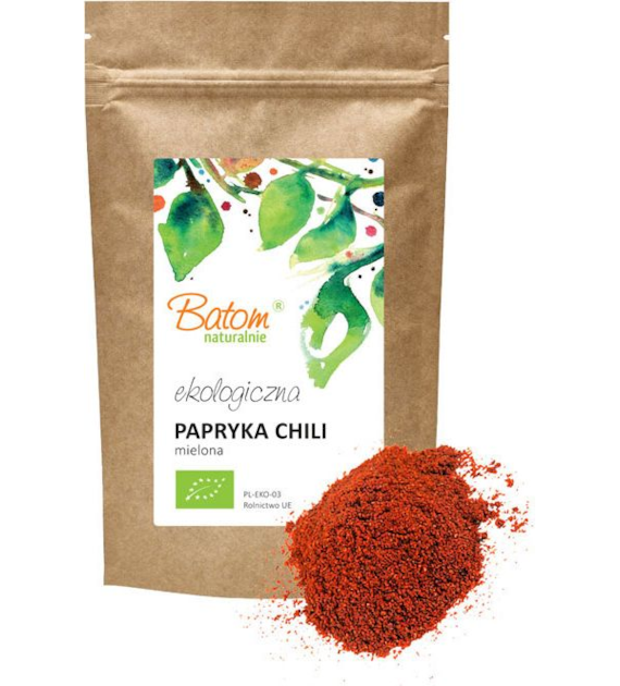 Papryka chili mielona 50g BATOM BIO