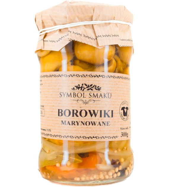 Grzyby marynowane Borowiki w occie 300 g SYMBOL SMAKU