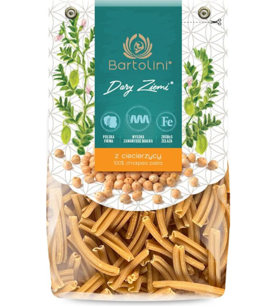 Makaron z ciecierzycy warkocze 250g BARTOLINI