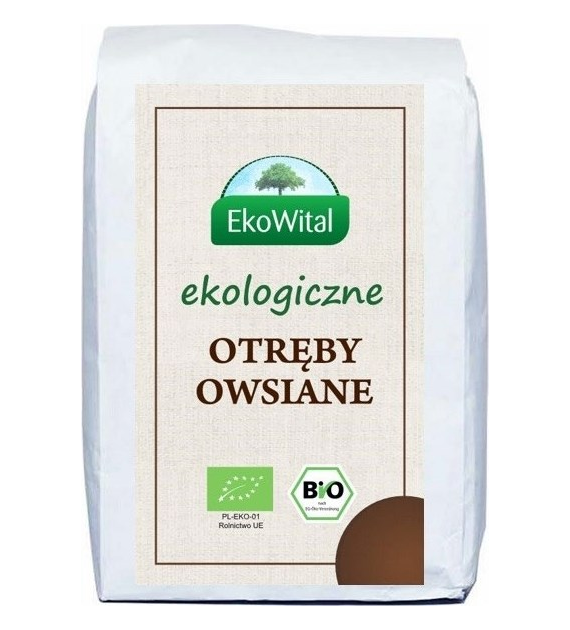 Otręby owsiane 500g EKOWITAL BIO