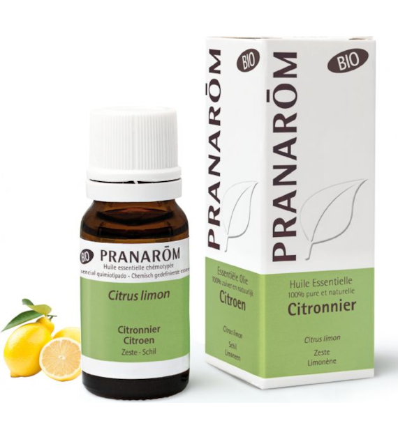 Olejek eteryczny cytrynowy Cytryna Citrus limon 10ml PRANARÔM BIO