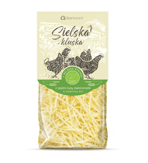 Makaron pszenny z jajami kury zielononóżki krajanka 250g BARTOLINI BIO