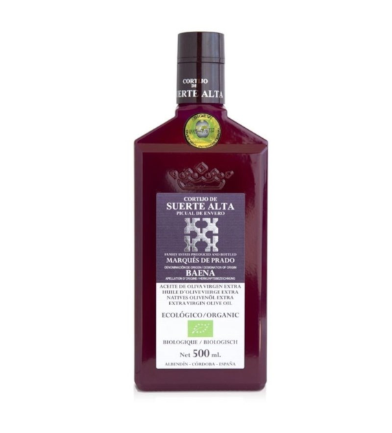 Oliwa z oliwek extra virgin Picual Hiszpania Andaluzja 500ml SUERTE ALTA BIO