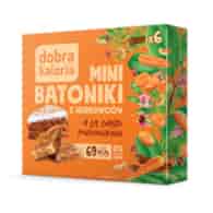 Mini batoniki z nerkowców à la ciasto marchewkowe bez cukru 102g DOBRA KALORIA
