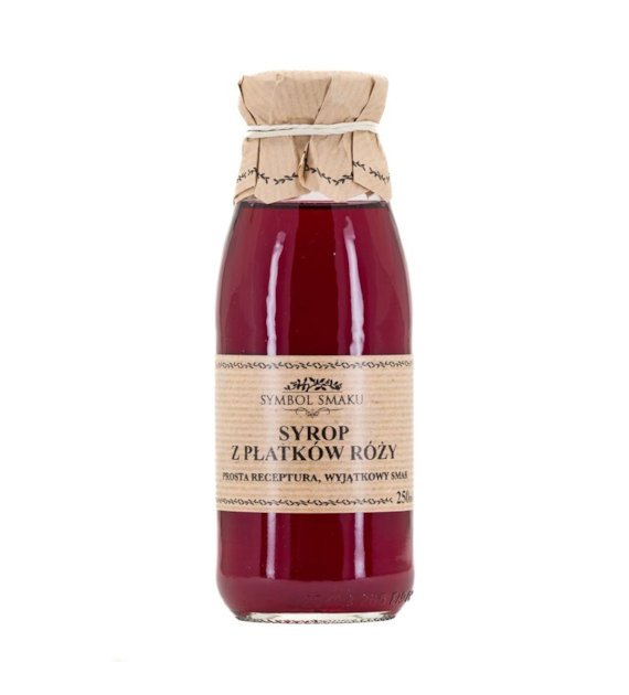 Syrop z płatków róży 250ml SYMBOL SMAKU