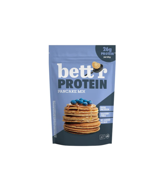 Naleśniki proteinowe mieszanka Protein Pancake bez cukru bezglutenowa 400g BETTR BIO