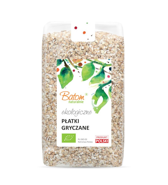 Płatki gryczane 500g BATOM BIO