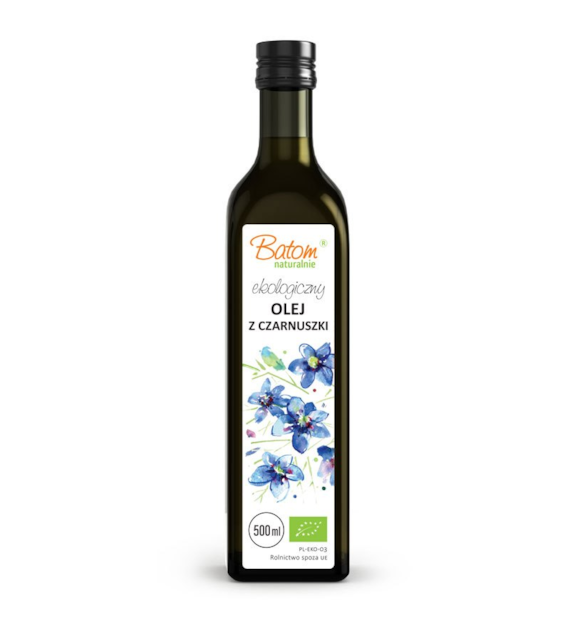 Olej z czarnuszki 500ml BATOM BIO