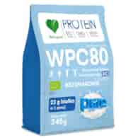 Białko serwatkowe WPC 80 Pure bezsmakowe bez cukru 345g BEORGANIC BIO - suplement diety