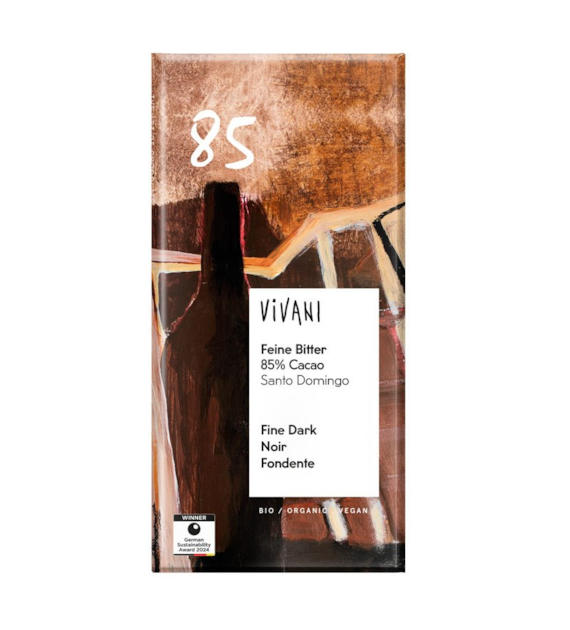 Czekolada gorzka 85% 80g VIVANI BIO