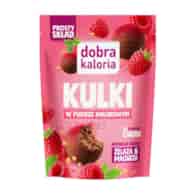 Przekąska daktylowa Kulki malinowe w pudrze bez cukru 65g DOBRA KALORIA