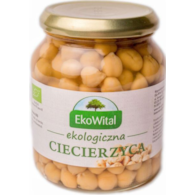 Ciecierzyca w zalewie słoik 350g EKOWITAL BIO